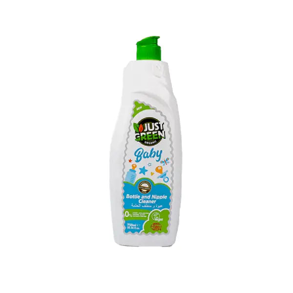 Just Green Organic baby bottle and nipple cleanser 750ml