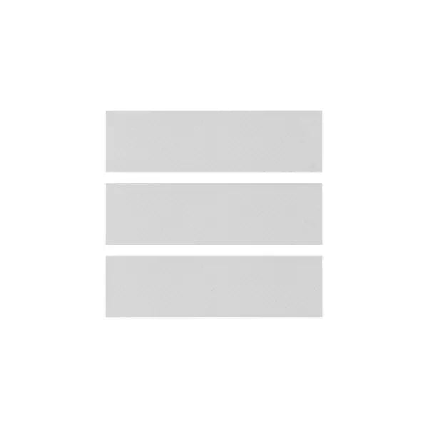 newgel+ clear silicone strips 2.5x7.6cm 3's