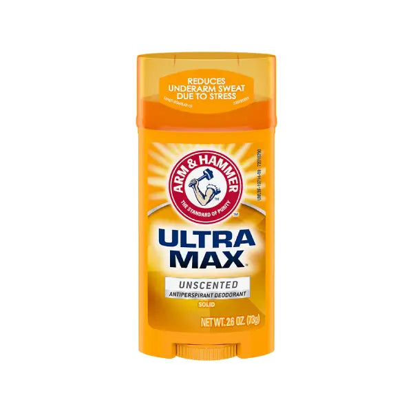 arm &amp; hammer ultra max deo stick unscented 73gm