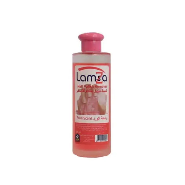Lamsa Nail Polish Remover Rose Scent 105Ml