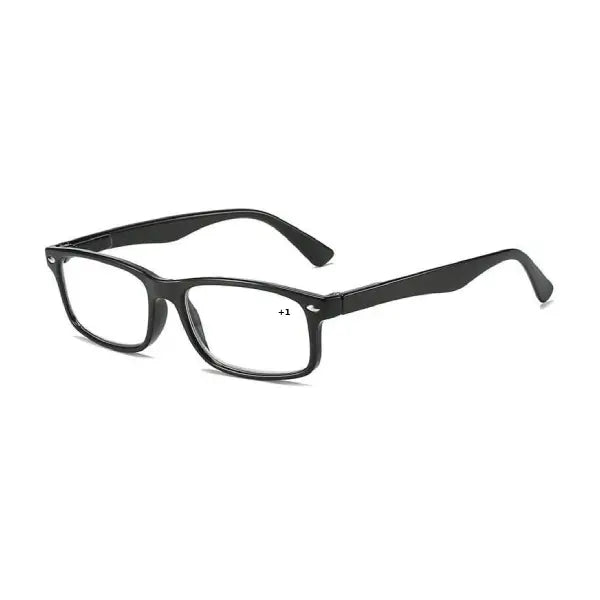 100Eyewear Reading Glass Black, Anti Blue(+1)