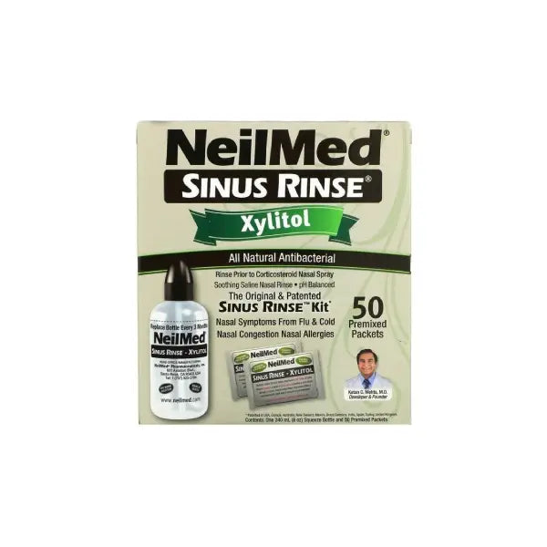 neil med sinus rinse kit+xylitol 50's 