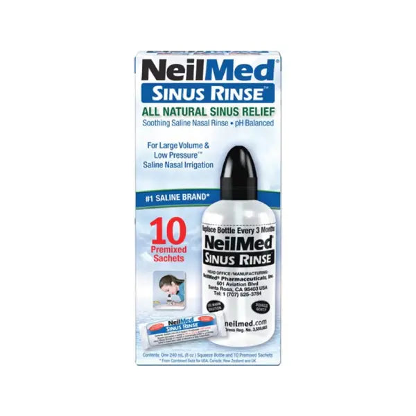 neil med sinus rinse starter kit 10's