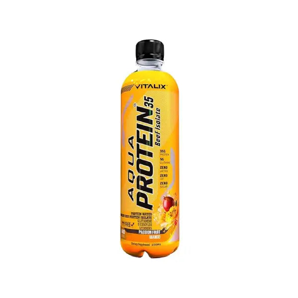 vitalix aqua protein 35 beef isolate passion fruit mango 500ml - protein - Vitalix