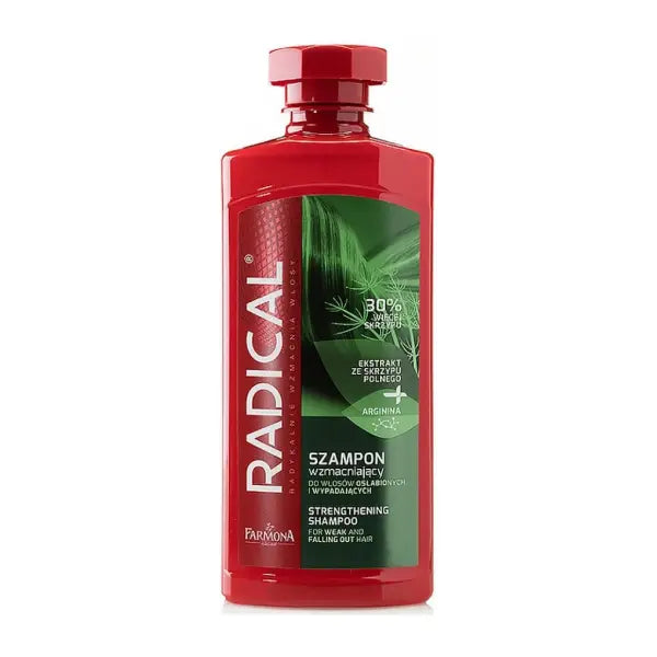 farmona radical strengthening shampoo for weak &amp; falling hair 400ml