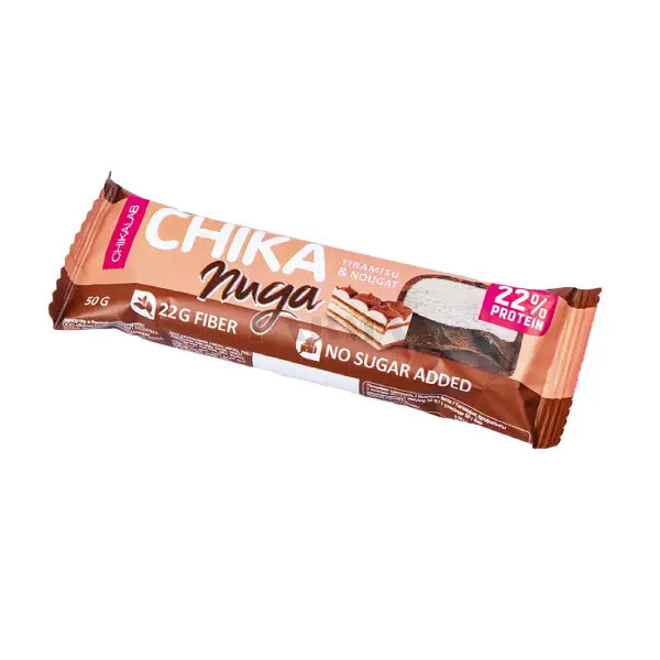 chikalab protein bar tiramisu &amp;amp; nougat 50g - nutrition - Chikalab