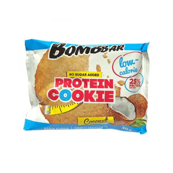 bombbar protein cookie coconut no sugar 40g - snack - Bombbar