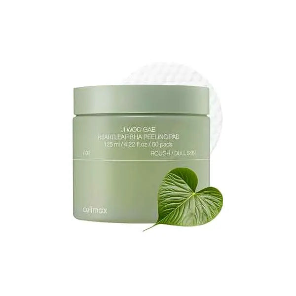celimax heartleaf bha peeling pad 60's 125ml