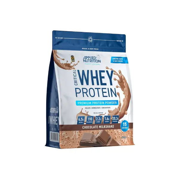 applied nutrition critical whey 450gm chocolate - protein - Applied Nutrition