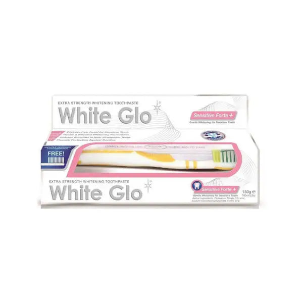 white glo sensitive forte+whitening t/p 100ml