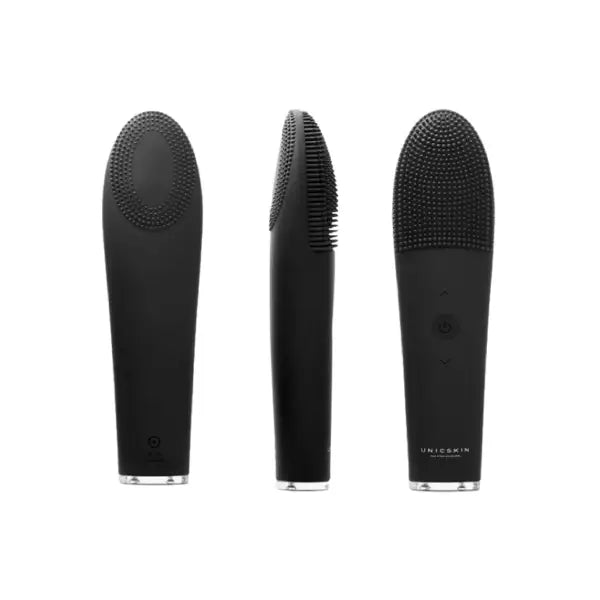 unicskin unicthermo sonic clean &amp; massage brush black