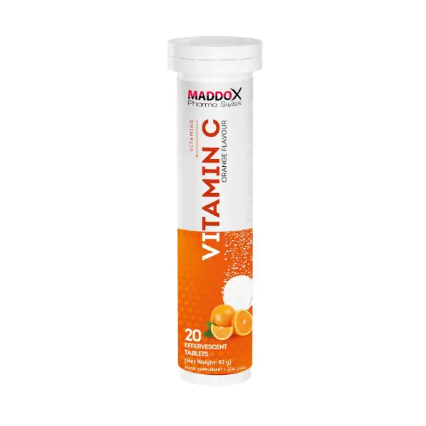 maddox vitamin c 240mg effervescent tab 20's