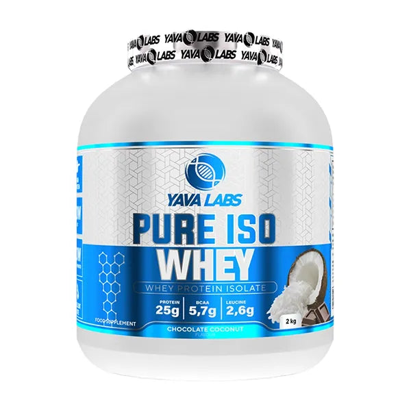 Yava Labs Pure Iso Whey 2kg Chocolate Coconut - Protein - Yava Labs