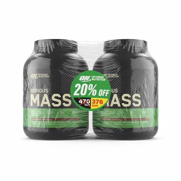 optimum nutrition serious mass 6lb chocolate promo - nutrition - Optimum Nutrition
