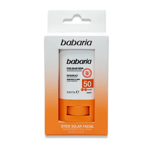 babaria sunscreen spf50+ face stick 20ml