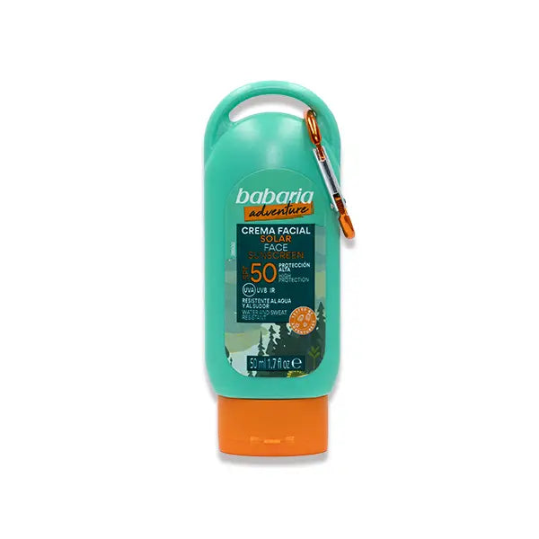 babaria adventure sunscreen spf50+ face cream 50ml