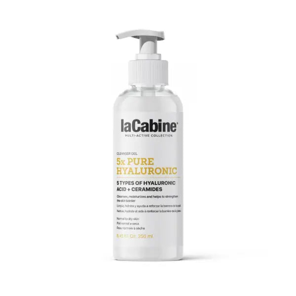 lacabine facial cleansing gel  5x pure hyaluronic 250ml