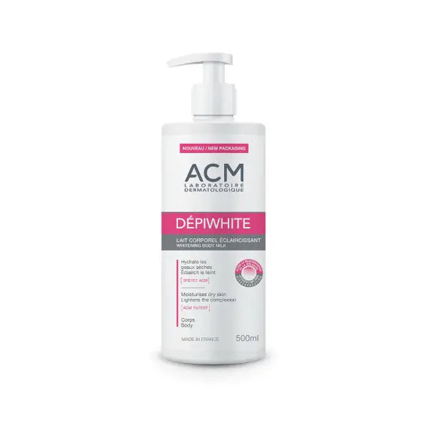 acm depiwhite body milk 500ml