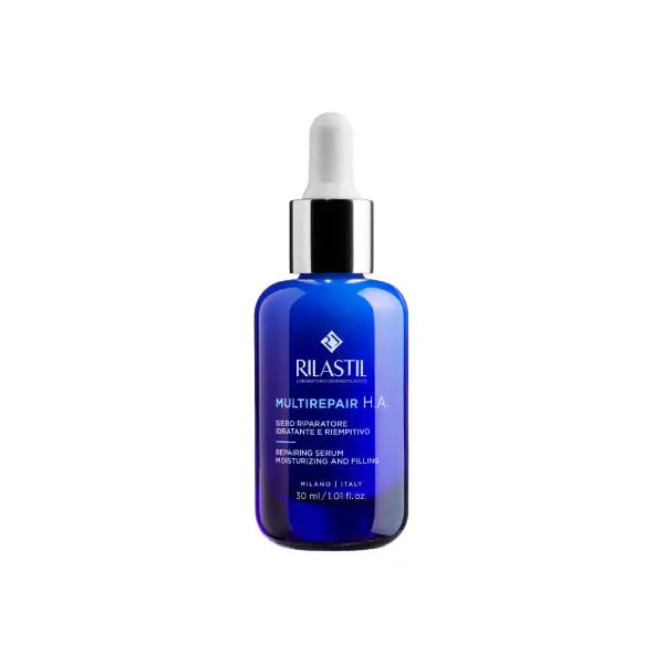rilastil multirepair ha repairing detox serum moisturizing &amp; filling 30ml