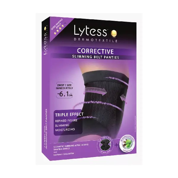 lytess corrective slimming belt panties black (l/xl)