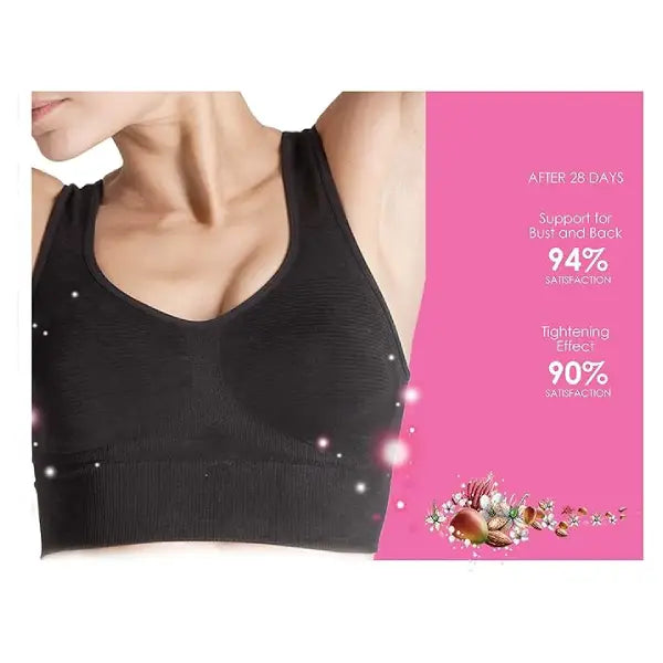 lytess young mum firming bra black (l/xl)