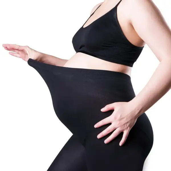 lytess anti-stretch mark maternity leggings black (l/xl)