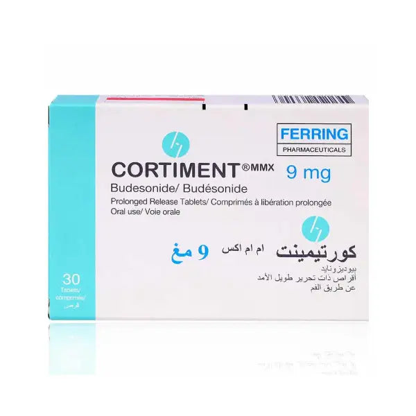 cortiment 9mg prolong release tab 30's