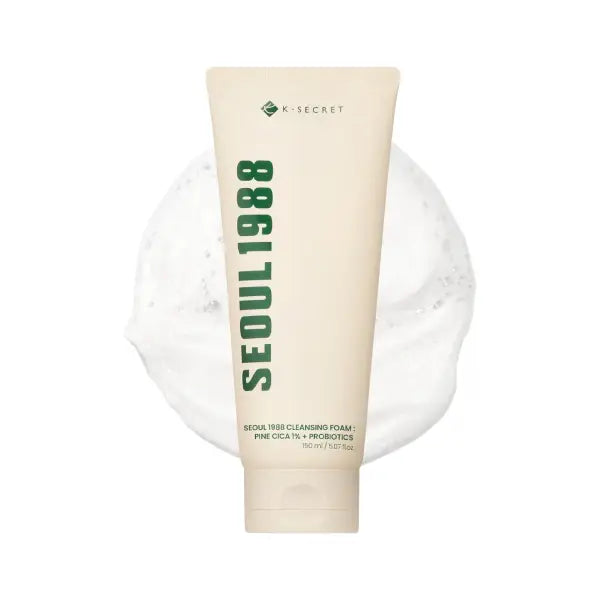 K Secret Seoul 1988 Cleansing Foam Pine Cica 1%+Probiotics 150Ml
