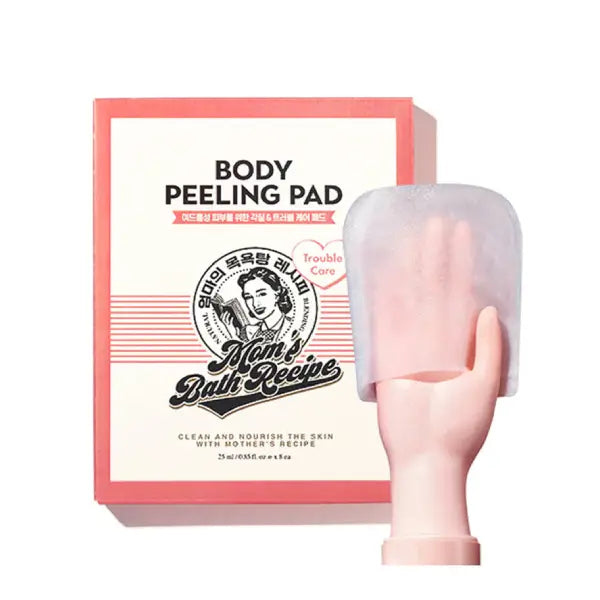Mom'S Bath Recipe Body Peeling Pad Trouble Care 25Ml