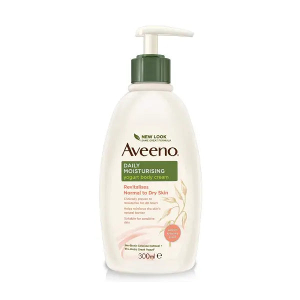 Aveeno Daily Moisturising Yogurt Body Cream 300Ml