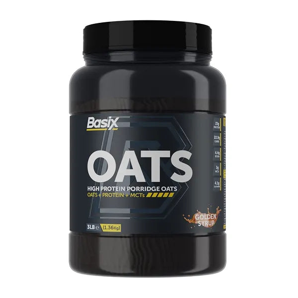 Basix Oats Golden Syrup High Protein Porridge 3lbs
