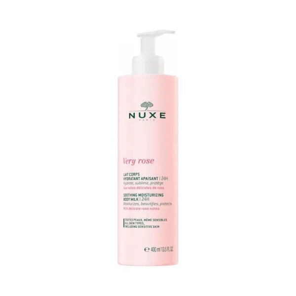 Nuxe vrose body milk 400ml