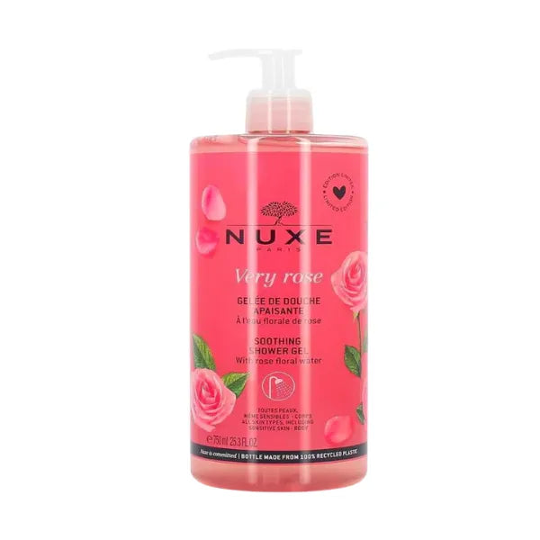 Nuxe vrose shower gel 750ml