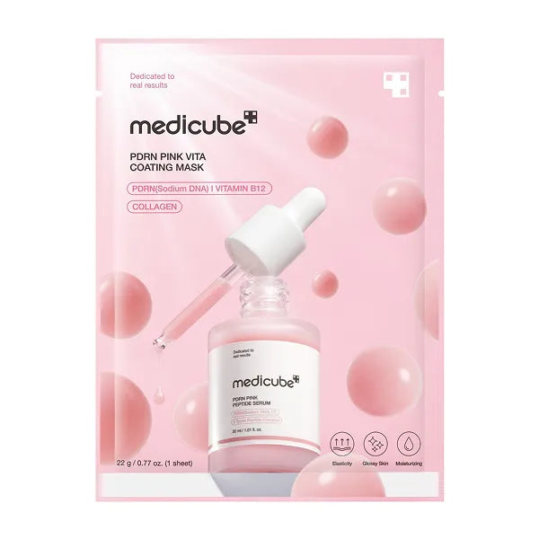 Medicube Pdrn Pink Vita Coating Mask 22gm