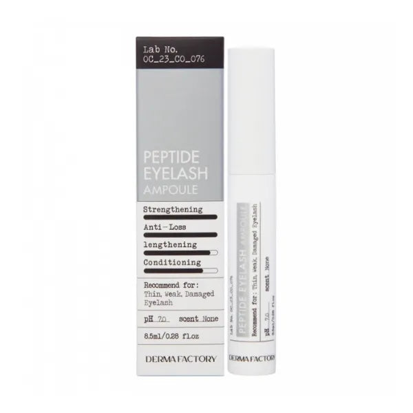 Derma factory peptide eyelash ampoule