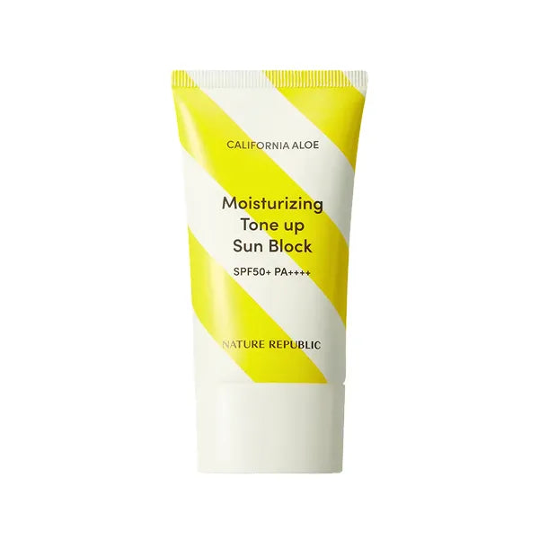 Nature republic california aloe moisturizing tone up sun block spf50+