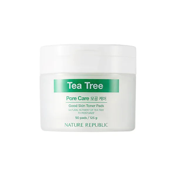 Nature republic good skin tea tree ampoule toner pad