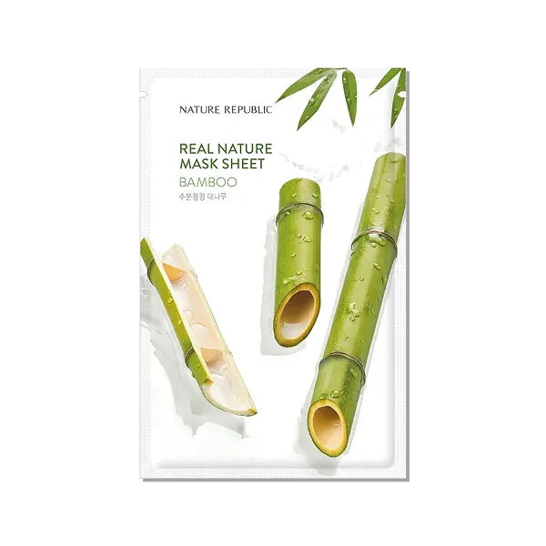 Nature republic real nature bamboo mask sheet rr 