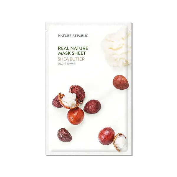Nature republic real nature shea butter mask sheet rr 