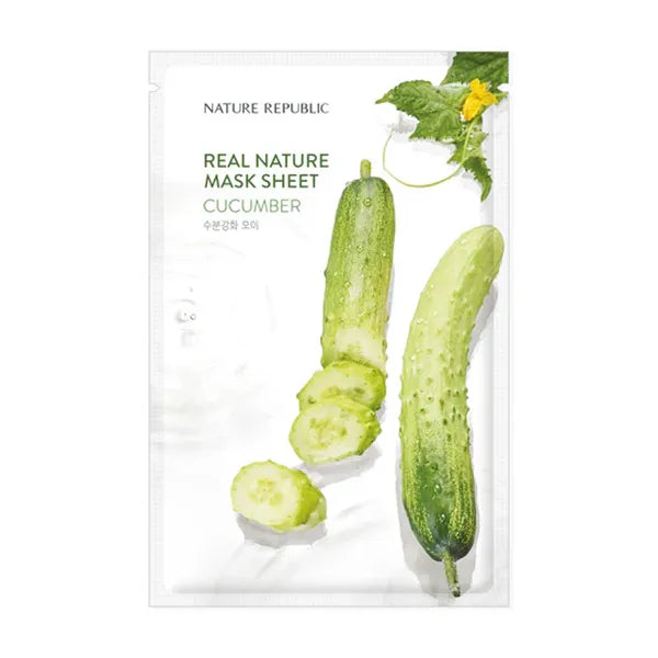 Nature republic real nature cucumber mask sheet rr