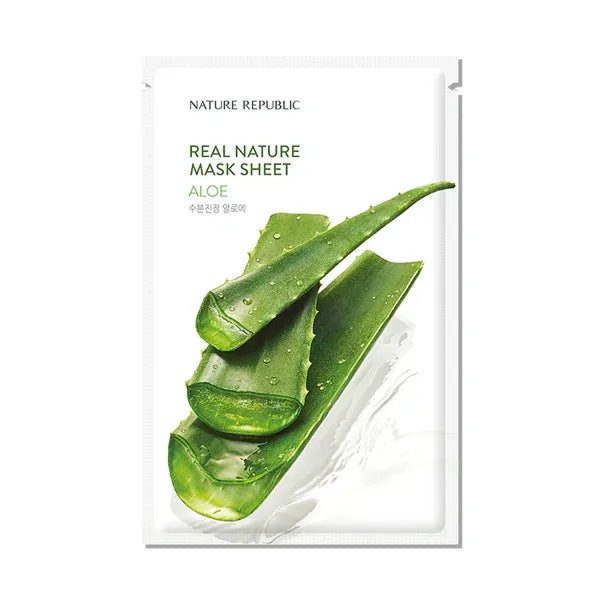Nature republic real nature aloe mask sheet 
