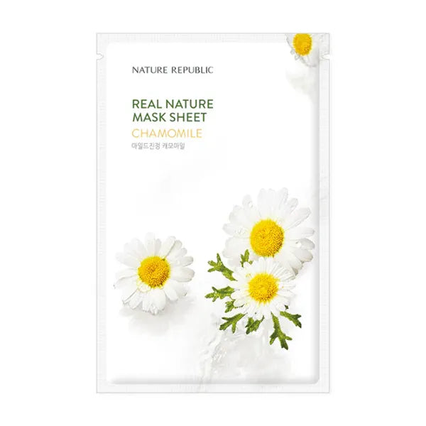 Nature republic real nature chamomile mask sheet 