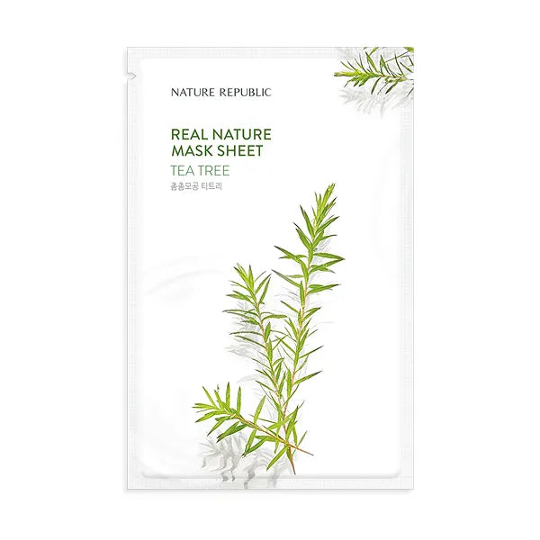 Nature republic real nature tea tree mask sheet
