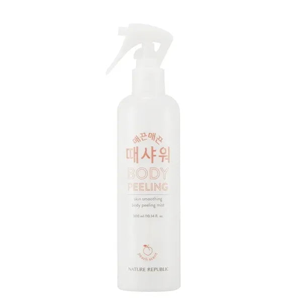 Nature republic skin smoothing body peeling peach mist 
