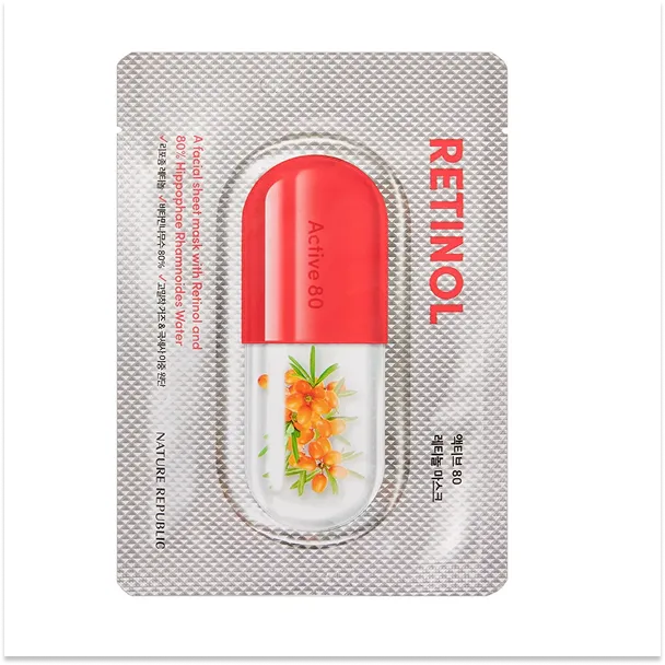 Nature republic active 80 retinol mask 