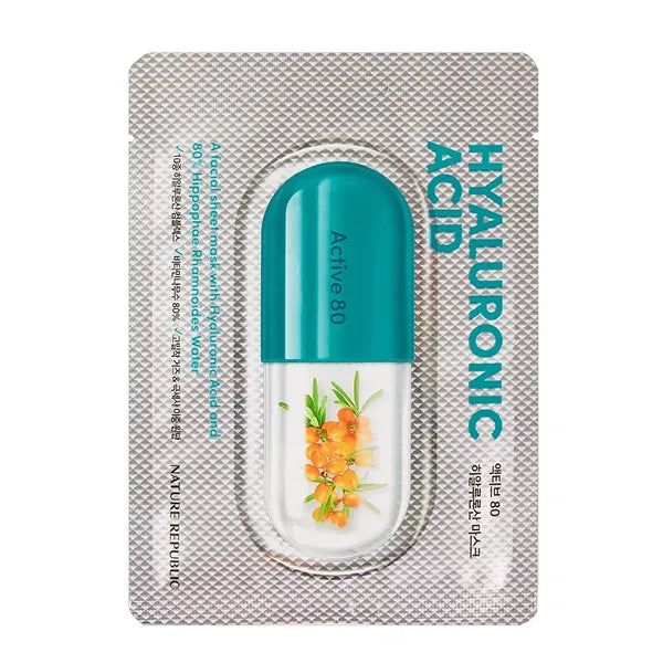 Nature republic active 80 hyaluronic mask 