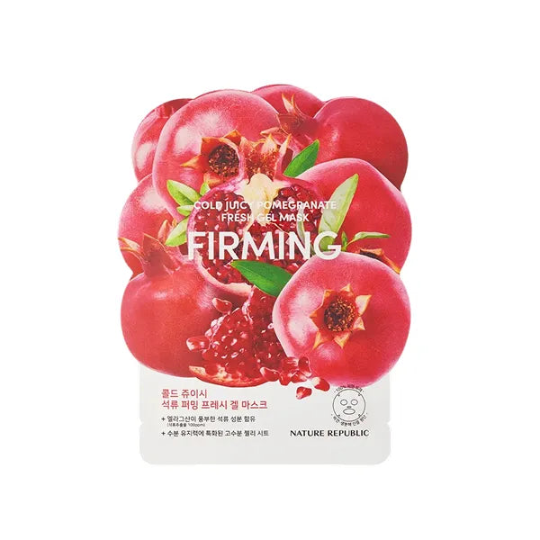 Nature republic cold juicy pomegranate firming fresh gel mask 