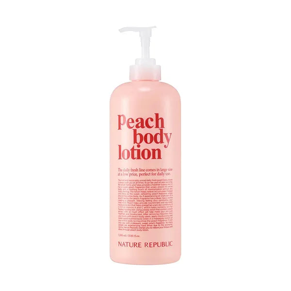 Nature republic daily fresh peach body lotion 