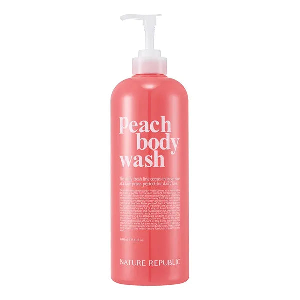 Nature republic daily fresh peach body wash 