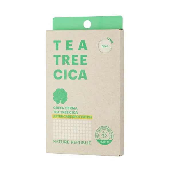 Nature republic green derma tea tree cica after care spot patch 